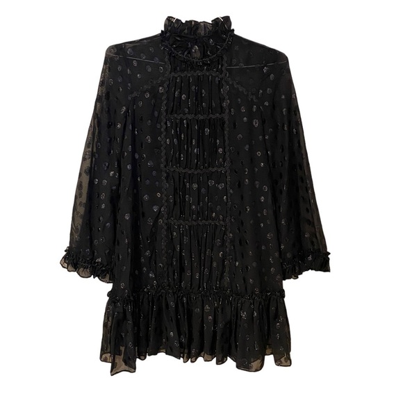 Max Studio Dresses & Skirts - NWT Max Studio | Long Sleeve Short Georgette Dress
